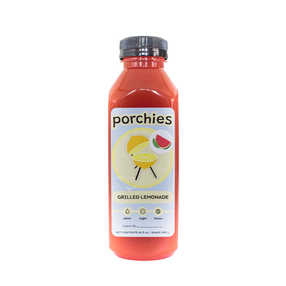 Grilled Watermelon Mint Lemonade