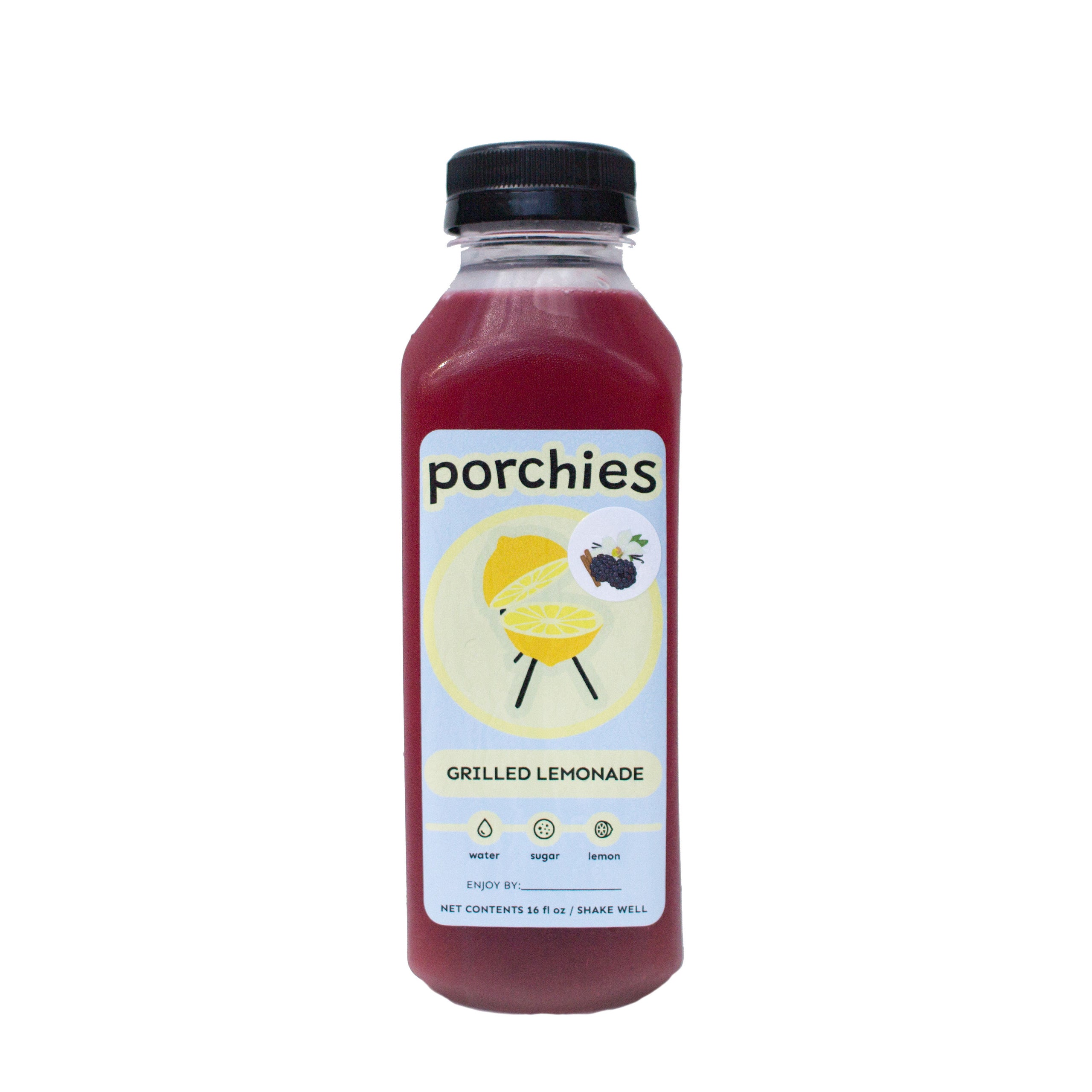 Porchies Grilled Lemonade: Photo of Grilled Blackberry Vanilla Lemonade - Porchies Grilled Lemonade (uploaded by company)