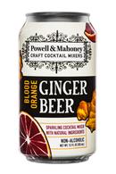 Powell & Mahoney: PowelMahoney-SparklingMixer-12oz-BloodOrange-GingerBeer-Front