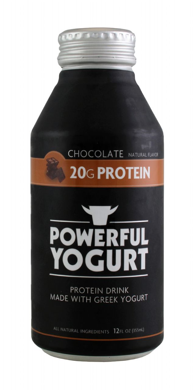 Powerful Yogurt: PowYogurt Choco Front