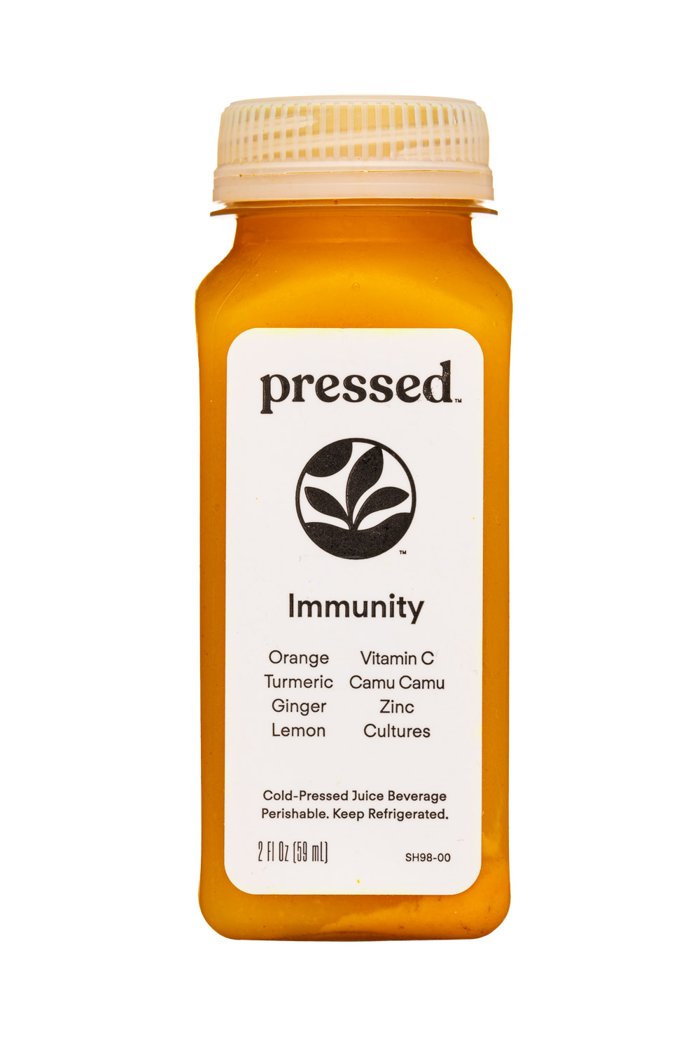 Pressed Juicery: Pressed-2oz-2023-Immunity-Front