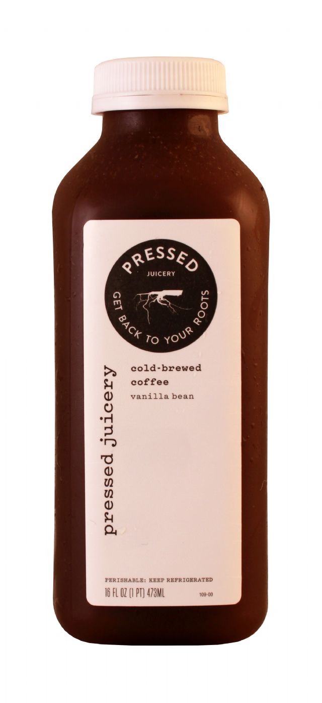 Pressed Juicery: Pressed Coffee Front