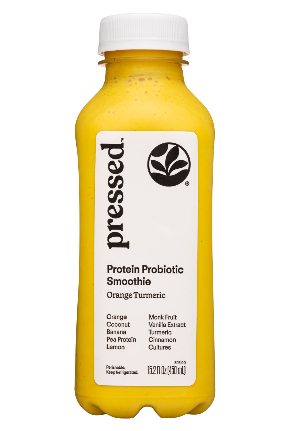 Pressed Juicery: Pressed-15oz-2023-ProteinProbioticSmoothie-Front