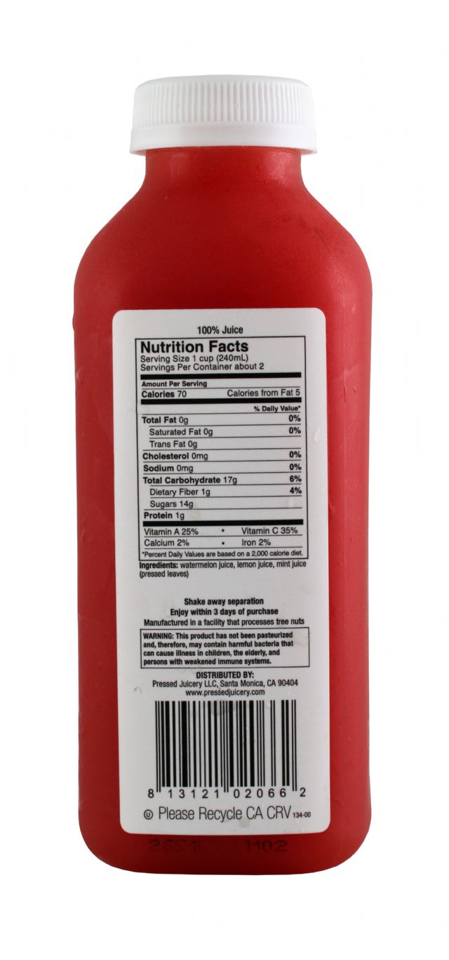 Pressed Juicery: Pressed Watermelon Facts
