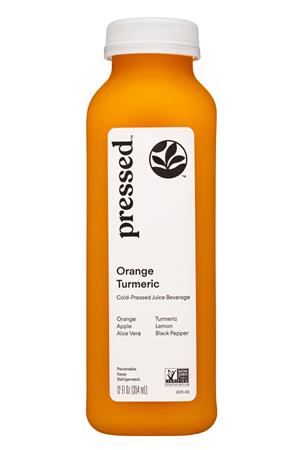 Pressed Juicery: Pressed-12oz-2021-Juice-Orange-Front