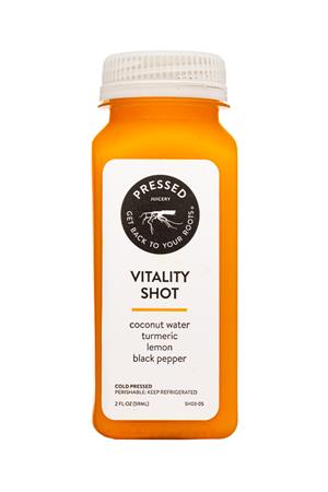 Pressed Juicery: Pressed-2oz-2021-Shot-Vitality-Front