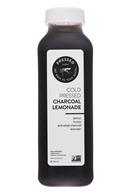 Pressed Juicery: PressedJuicery-12oz-ColdPressed-CharcoalLemonade-Front