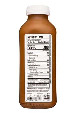Pressed Juicery: Pressed-15oz-2022-LaColombe-VanillaProtein-Facts