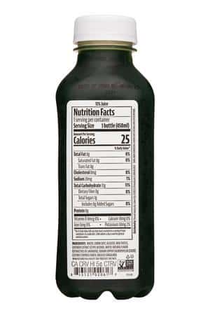 Pressed Juicery: Pressed-15oz-2023-DetoxTonic-Facts