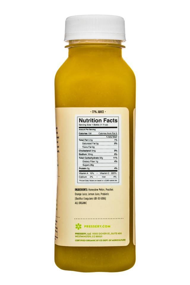 Pressery Probiotic Soup: Pressery-11oz-ProbioticSoup-HoneydewMelon-Facts