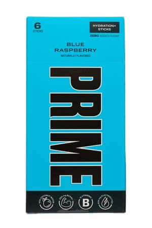 Prime: Prime-6Stick-2022-Hydration-BlueRasp-Front