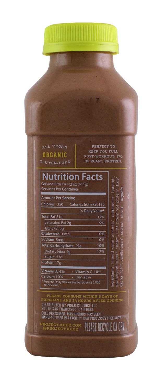 Project Juice: ProjectJuice ChocoProt Facts