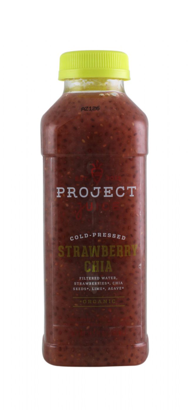 Project Juice: ProjectJuice StrawberryChia Front