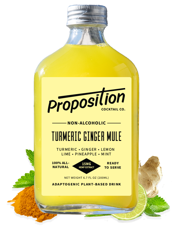 Turmeric Ginger Mule CBD 15mg