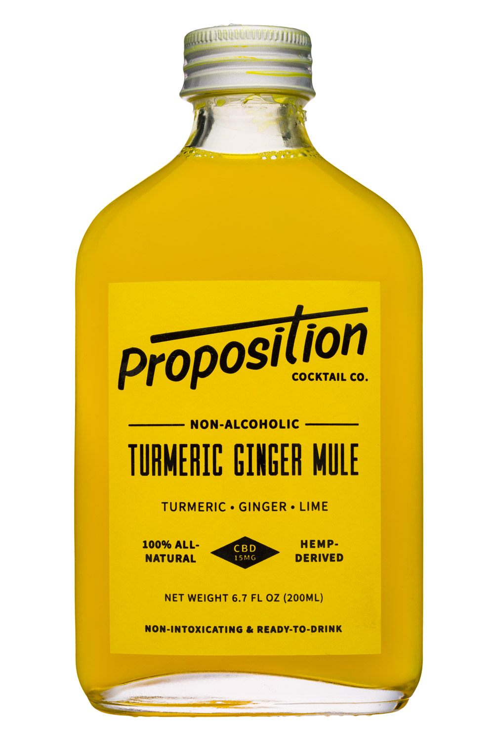 Proposition Cocktail Co. : PropositionCocktailCo-7oz-NonAlcCBD-TurmericGingerMule-Front