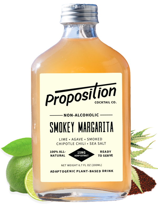 Proposition Cocktail Co. : Photo of Smokey Margarita CBD 15mg - Proposition Cocktail Co.  (uploaded by company)