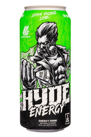 Prosupps: HydeEnergy-16oz-2022-EnergyDrink-LemonVoltageLime-Front