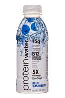 Protein Water: ProteinWater-17oz-BlueRaspberry-Front