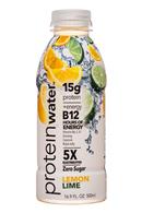 Protein Water: ProteinWater-17oz-LemonLime-Front