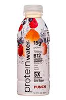 Protein Water: ProteinWater-17oz-Punch-Front