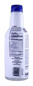 Pure Brazilian Coconut Water: 
