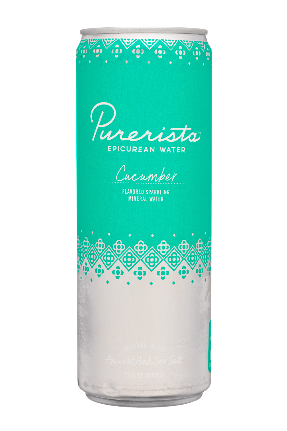 Purerista: Purerista-12oz-2025-Water-Cucumber-Front