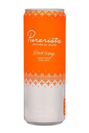 Purerista: Purerista-12oz-2025-Water-BloodOrange-Front