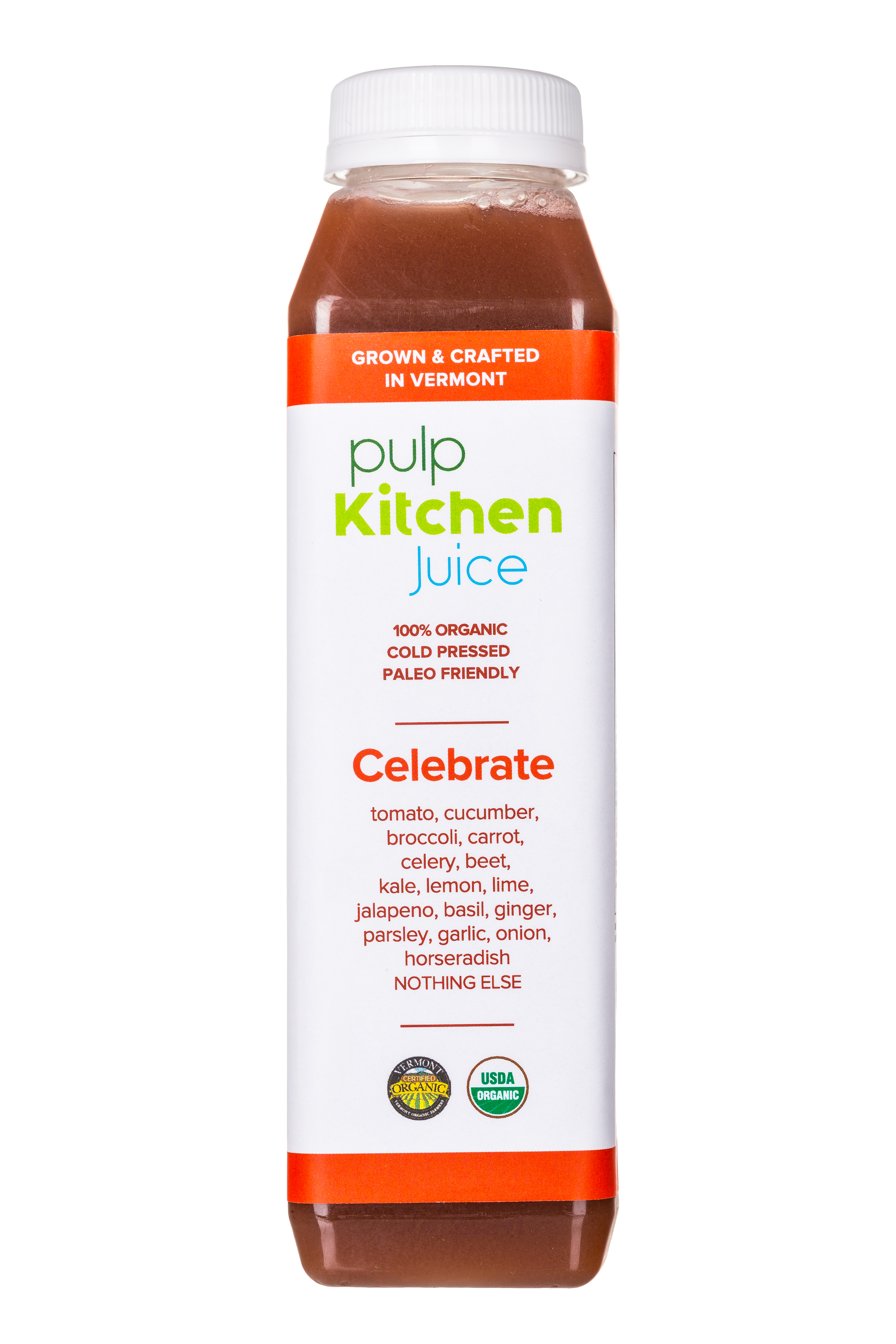 Pulp Kitchen Juice: PulpKitchen-Juice-Celebrate-Front