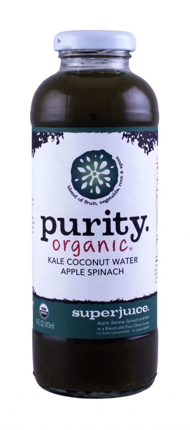 Purity Organic Superjuice: Purity KaleSpinach Front