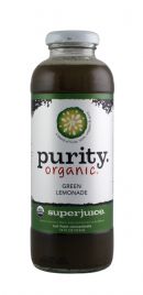 Purity Organic Superjuice: PurityOrganic GreenLemonade Front