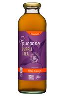 Purpose Purple Tea: PurposeTea-16oz-PurpleTea-Unsweet-BloodOrange-Front
