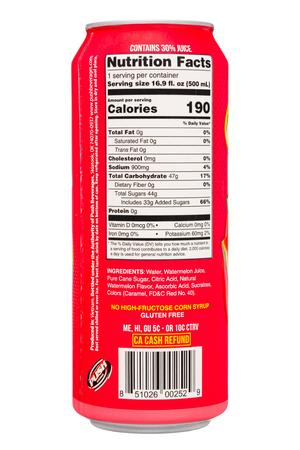 Push Soda: PushBeverages-17oz-2024-Juice-Watermelon-Facts