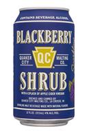 QC Malt: QuakerCityMaltingCo-12oz-Shrub-Blackberry