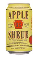 QC Malt: QuakerCityMaltingCo-12oz-Shrub-Apple