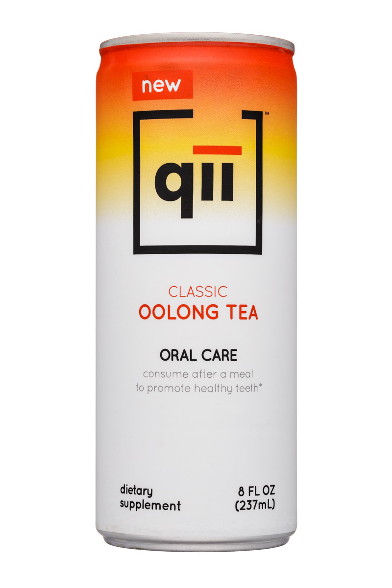 Qii: Qii-8oz-OralCare-Tea-Oolong-Front