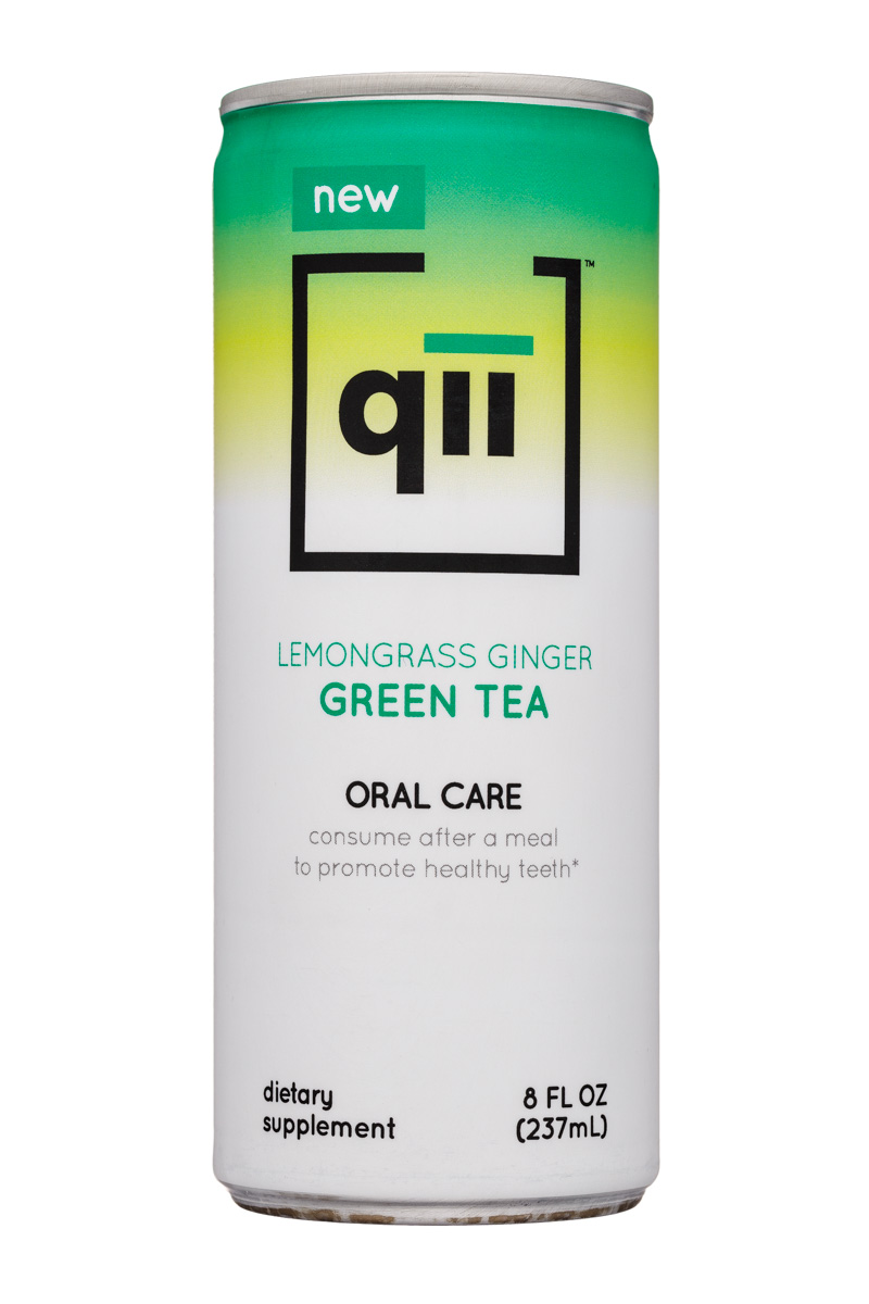 Qii: Qii-8oz-OralCare-Tea-Green-Front