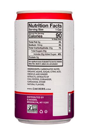 Q drinks: QDrinks-8oz-2021-GingerBeer-Hibiscus-Facts
