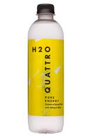 Quattro H2O Pure Spring Water: QuattroH2O-17oz-Energy-Front