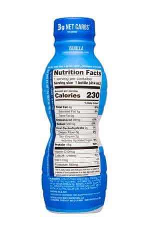 Quest: Quest-14oz-2025-ProteinMilkshake-Vanilla-Facts