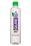 Qure: Qure-17oz-10PHWater-CucumberMint-Front
