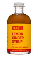 Raft : Raft-250ml-Syrup-LemonGinger-Front