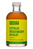 Raft : Raft-250ml-Syrup-CitrusRosemary-Front