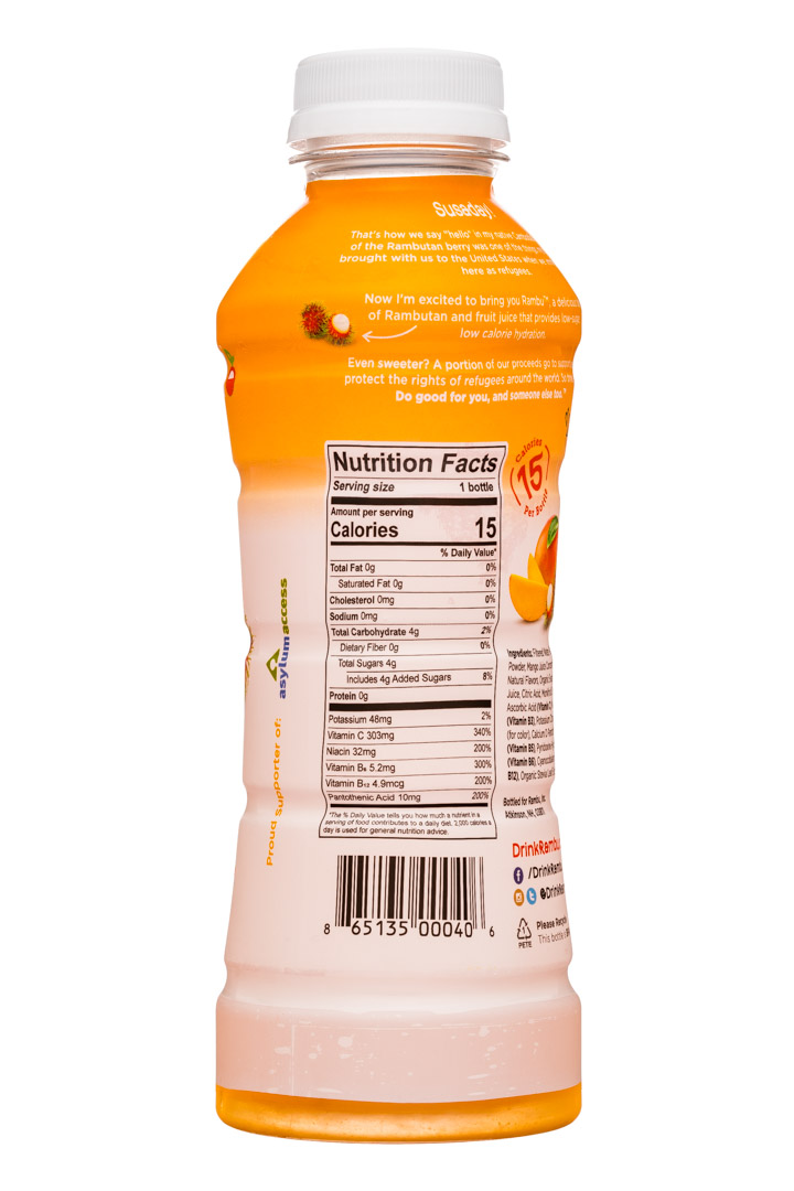 Rambu: Rambu-16oz-Mango-Facts