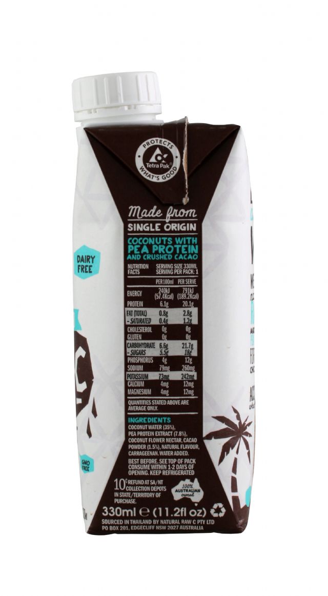 Raw C: RawC ProteinCacao Facts