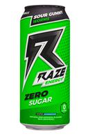 Raze Energy: RazeEnergy-16oz-2020-ZeroSugar-SourGummyWorms-Front