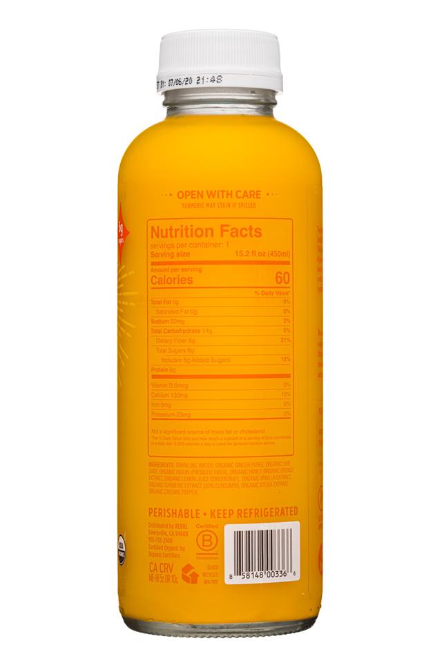 REBBL Tonic: Rebbl-15oz-2020-SparklingPrebioticTonic-GingerGold-Facts