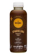REBBL Tonic: Rebbl-15oz-SparklingPrebioticTonic-ColdBrewCola-Front