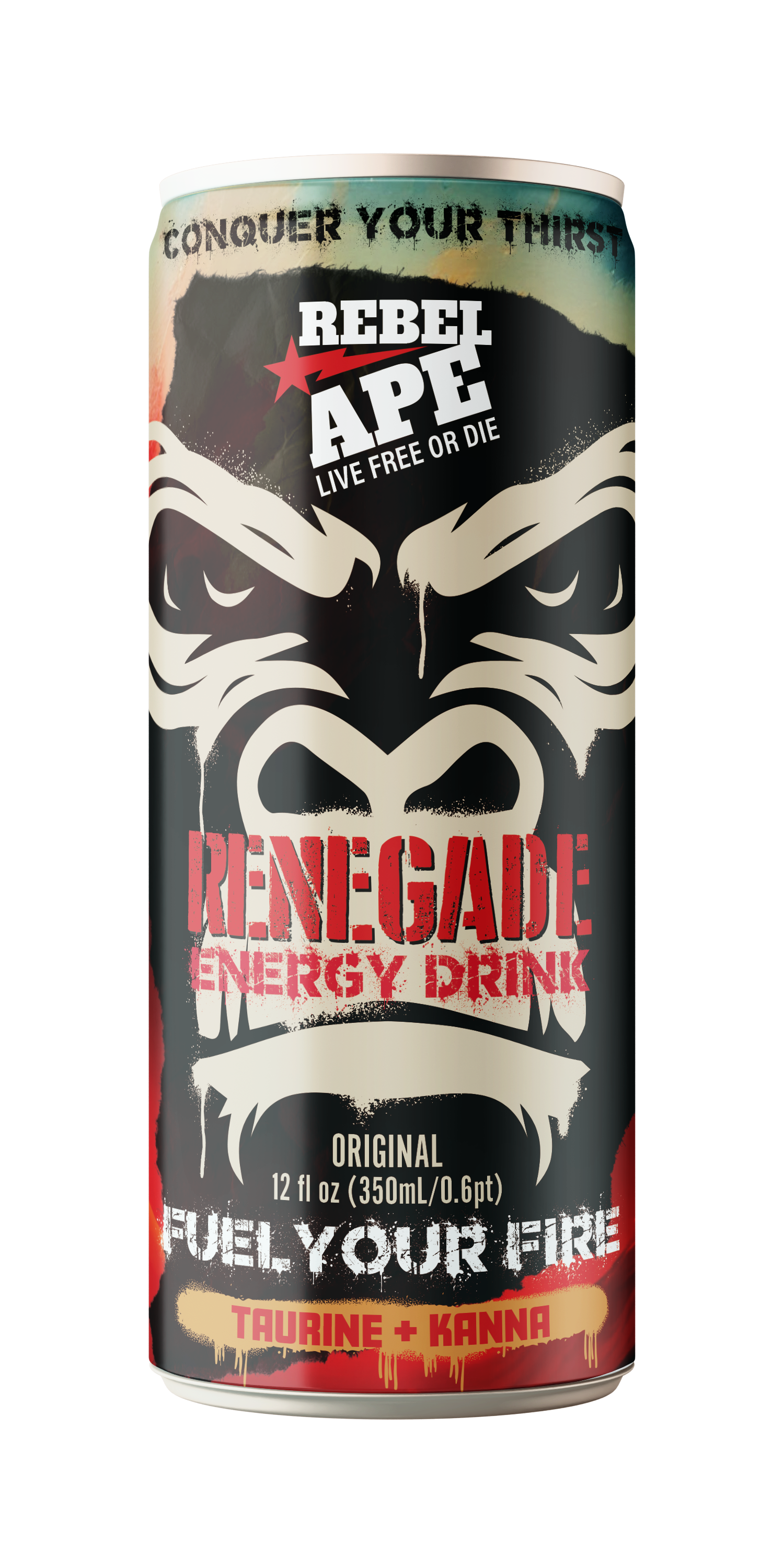 Rebel Ape Beverages: Photo of Renegade Energy Original - Rebel Ape Beverages (uploaded by company)
