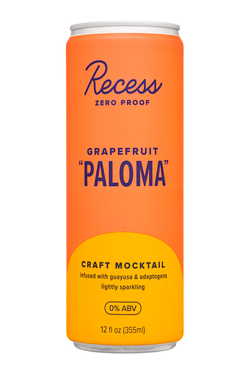 Recess: Recess-12oz-2023-Mocktail-GrapefruitPaloma-Front