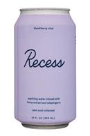 Recess: Recess-12oz-SparklingWater-BlackberryChai-Front